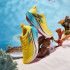 361° Flame 4 MIX "SpongeBob"  Carbon Plate Road Racer 672522261F-1